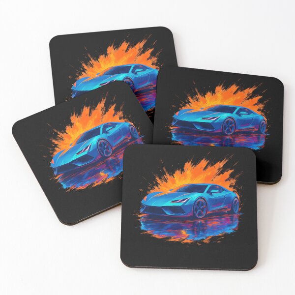 Item preview, Dynamic Blue Supercar Velocity Splash designed and sold by k3rstman1.