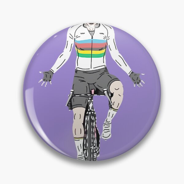 Item preview, Champion Cyclist Rainbow Jersey Celebration Art | Limited Edition designed and sold by ThomasTarpennin.