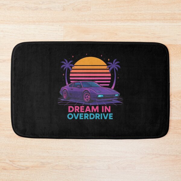 Item preview, Dream in Overdrive 80s Retro Car designed and sold by k3rstman1.