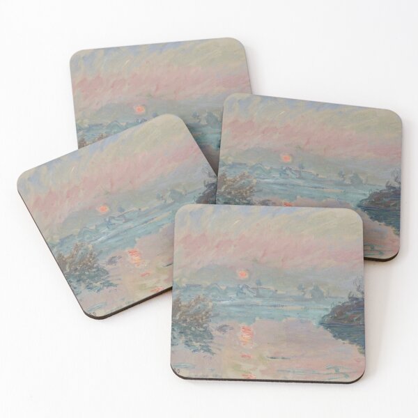 Item preview, Sunset at Lavacourt,Monet designed and sold by tomorrowsart.