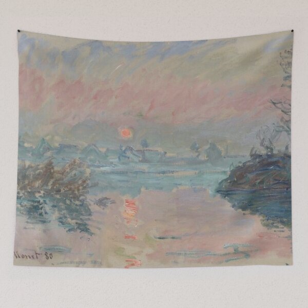 Item preview, Sunset at Lavacourt,Monet designed and sold by tomorrowsart.