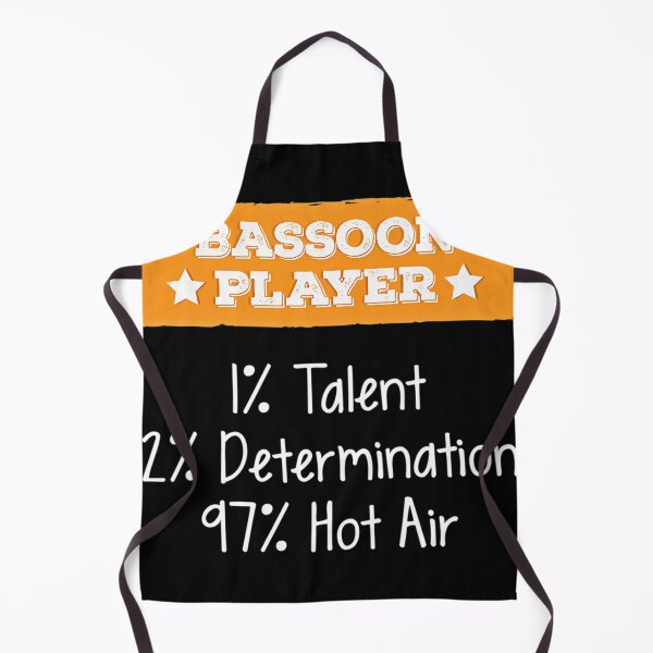 Item preview, Bassoon Player Talent Determination Hot Air designed and sold by SHEILAAYHURST.