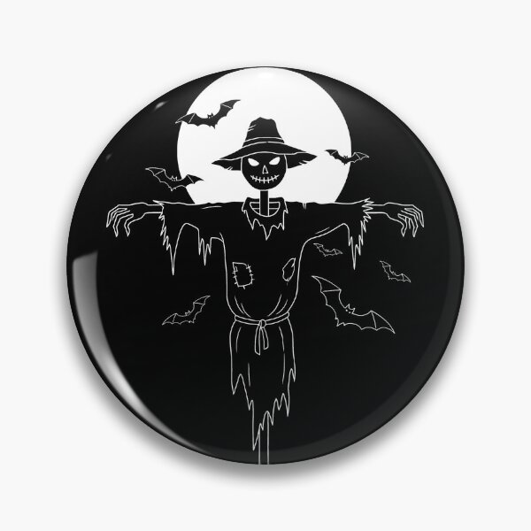 Item preview, Creepy Pumpkin Head Scarecrow Halloween  designed and sold by Imaginationbeyond.