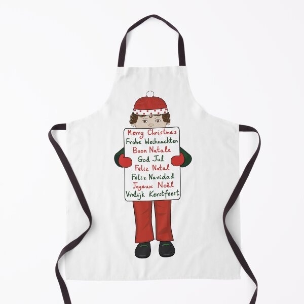 Item preview, Cartoon Child holding Christmas Greetings Sign designed and sold by ChantellaGF.