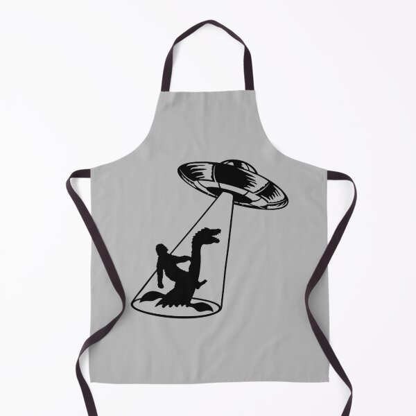Item preview, Plesiosaur Big Food Loch Ness UFO Alien Monsters designed and sold by shirt-o-mat.