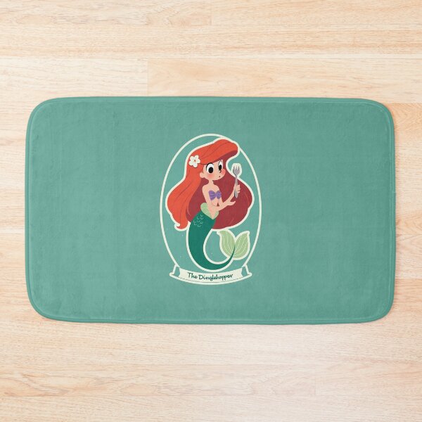 Item preview, Cute Red-Haired Mermaid – Dinglehopper – Kawaii Fairytale Ocean Princess Design for Stickers designed and sold by magrodanny.