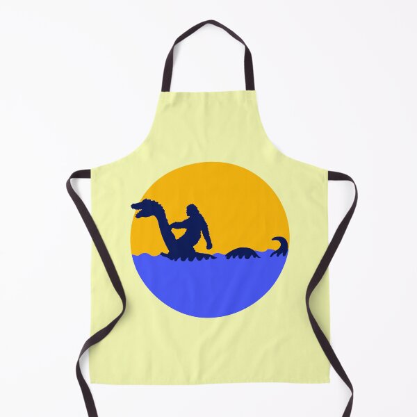 Item preview, Plesiosaur Big Food Loch Ness Monsters Myth Riding designed and sold by shirt-o-mat.