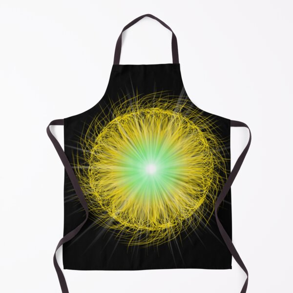 Item preview, Glowing green in yellow abstraction designed and sold by LiminalWoods.