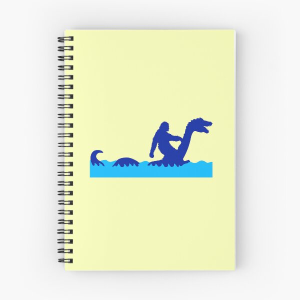 Item preview, Plesiosaur Big Food Loch Ness Monsters Myth Riding designed and sold by shirt-o-mat.