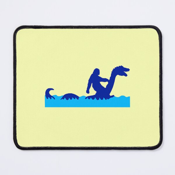 Item preview, Plesiosaur Big Food Loch Ness Monsters Myth Riding designed and sold by shirt-o-mat.
