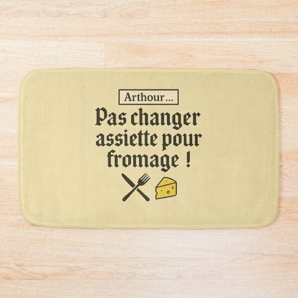 Item preview, Don't change the cheese plate - Medieval typography designed and sold by Bratak.