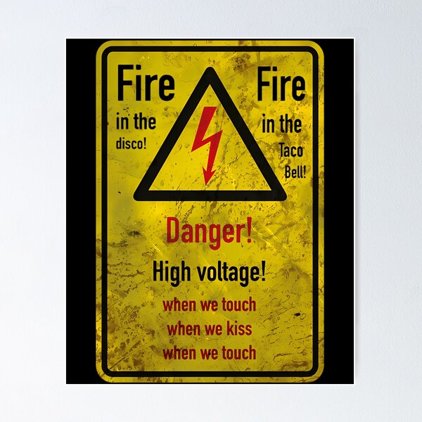 Item preview, Danger High Voltage designed and sold by CAROLTHIBEAU.