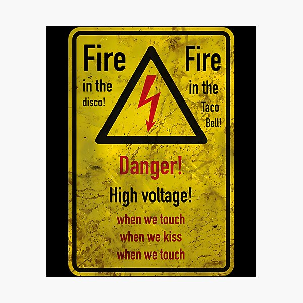Item preview, Danger High Voltage designed and sold by CAROLTHIBEAU.
