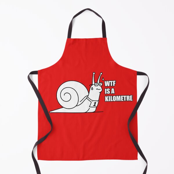 Artikelvorschau, WTF ist ein Kilometer Lustiges Laufschnecken-Design entworfen und verkauft von Imaginationbeyond.