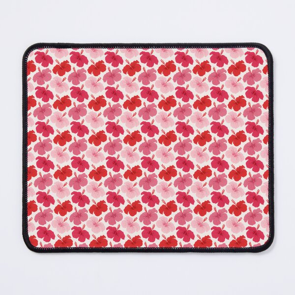 Item preview, Seamless Hibiscus Flower Pattern – Red and Pink Tropical Floral Design designed and sold by WojcikDesigners.