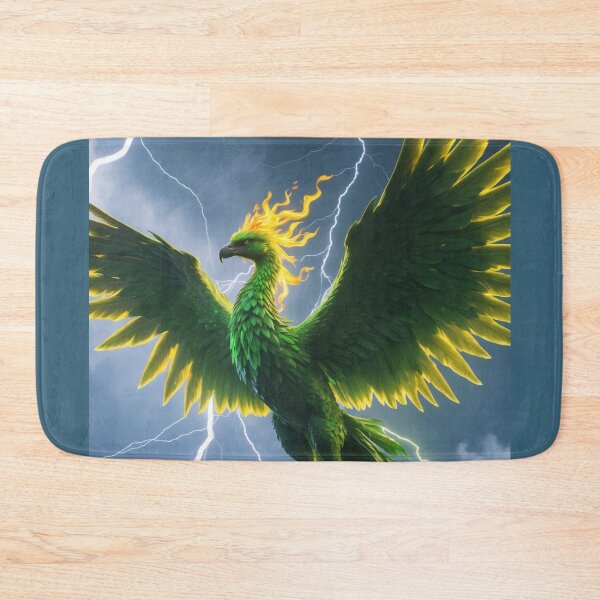 Item preview, Green flame Phoenix designed and sold by AJTees99.