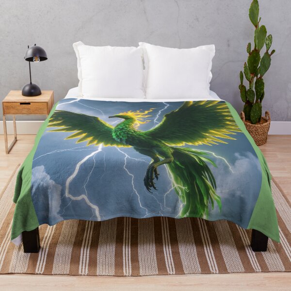 Item preview, Green flame Phoenix designed and sold by AJTees99.