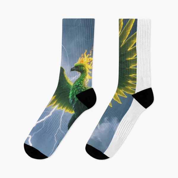 Item preview, Green flame Phoenix designed and sold by AJTees99.