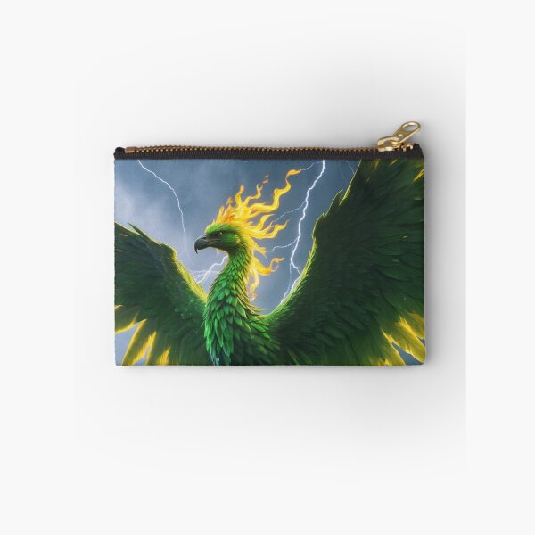 Item preview, Green flame Phoenix designed and sold by AJTees99.