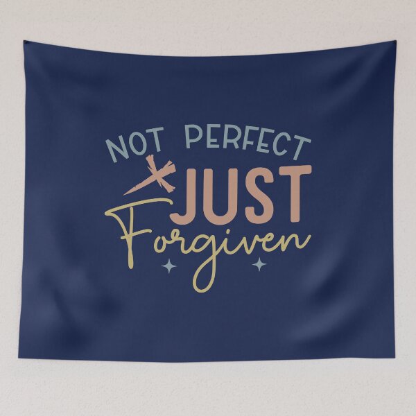 Item preview, Not Perfect Just Forgiven designed and sold by MarigoldandLily.