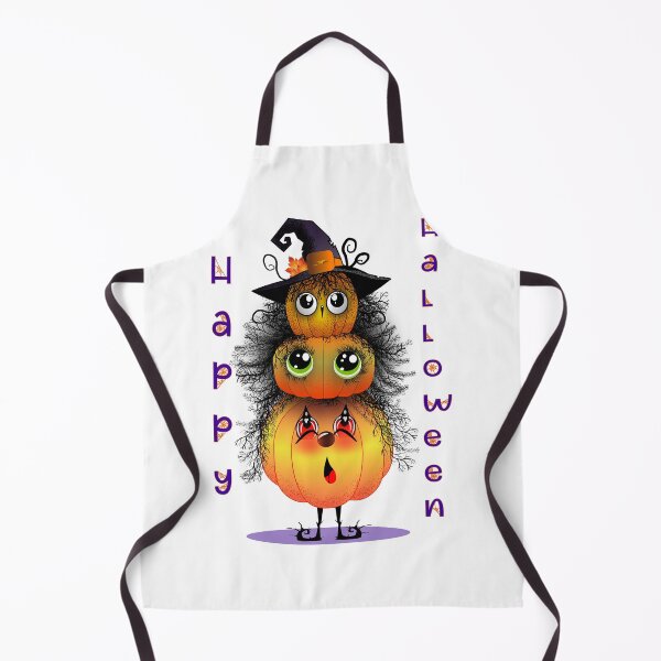 Item preview, Happy Halloween Tripple Pumpkins  designed and sold by Sonia Jones Art.