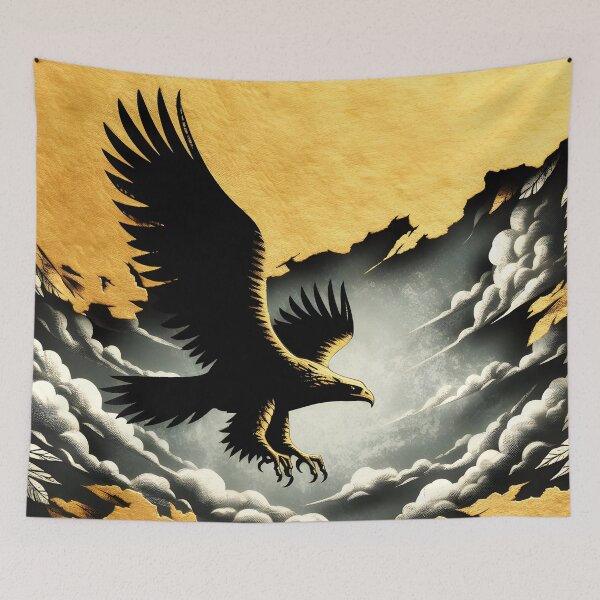 Item preview, Eagle in the Clouds, Ai Generated Art  designed and sold by ACC .