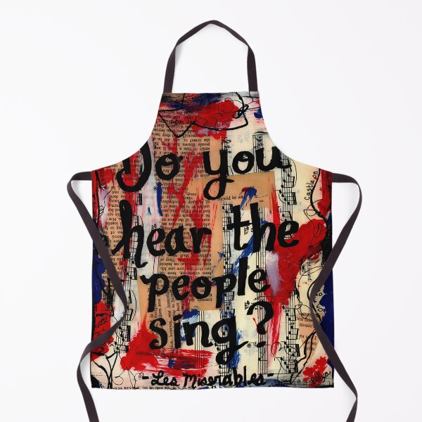 Item preview, Les Miserables Broadway Musical Theater Theatre Quote Lyrics Painting designed and sold by CAROLTHIBEAU.