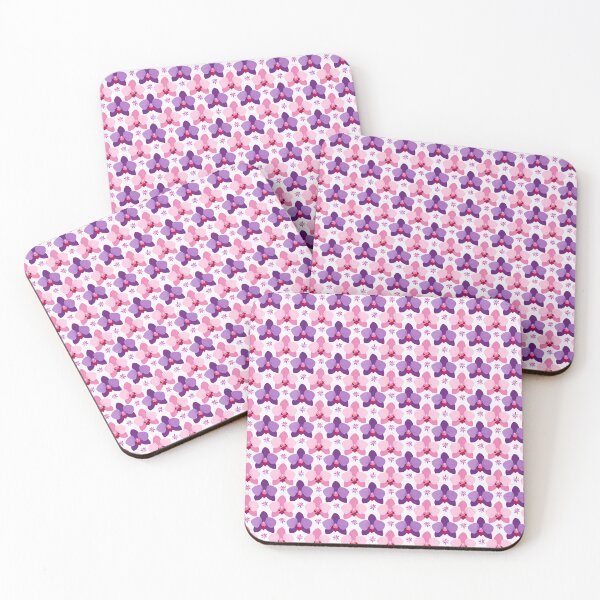 Item preview, Seamless Orchid Pattern – Purple and Pink Exotic Floral Design designed and sold by WojcikDesigners.