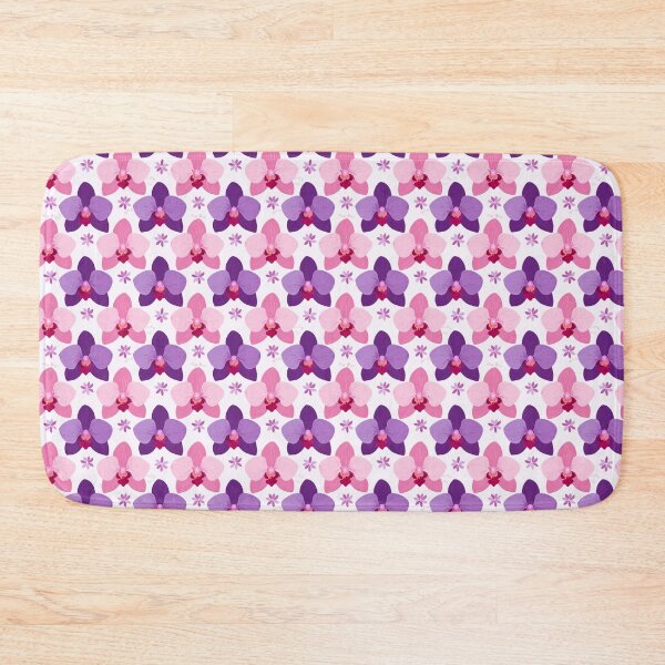 Item preview, Seamless Orchid Pattern – Purple and Pink Exotic Floral Design designed and sold by WojcikDesigners.