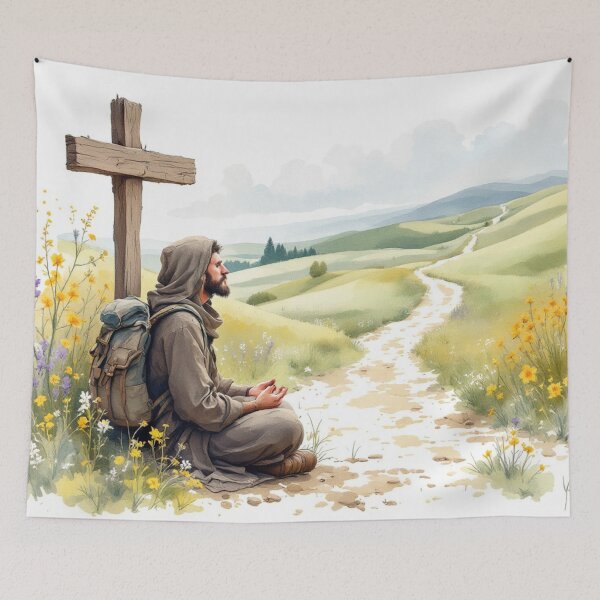 Item preview, Prayer on the Way of Saint James designed and sold by jefboutique6150.