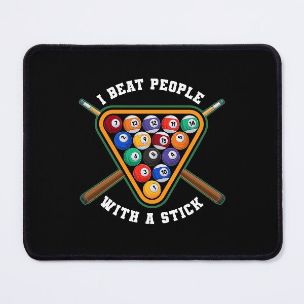 Item preview, Pool Balls and Cue Funny Billiards Player designed and sold by The Junto Shop.