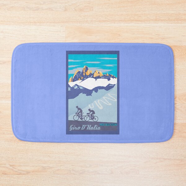 Item preview, Giro D Italia Stelvio Pass Retro Cycling Art | Limited Edition designed and sold by TracyMagnan.
