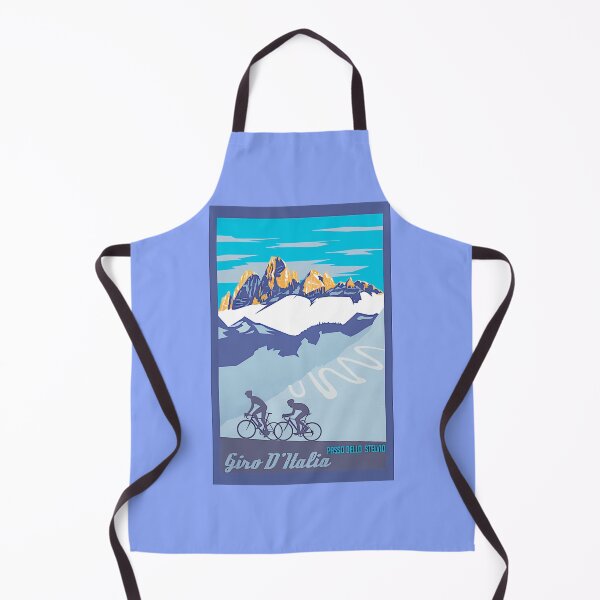 Item preview, Giro D Italia Stelvio Pass Retro Cycling Art | Limited Edition designed and sold by TracyMagnan.