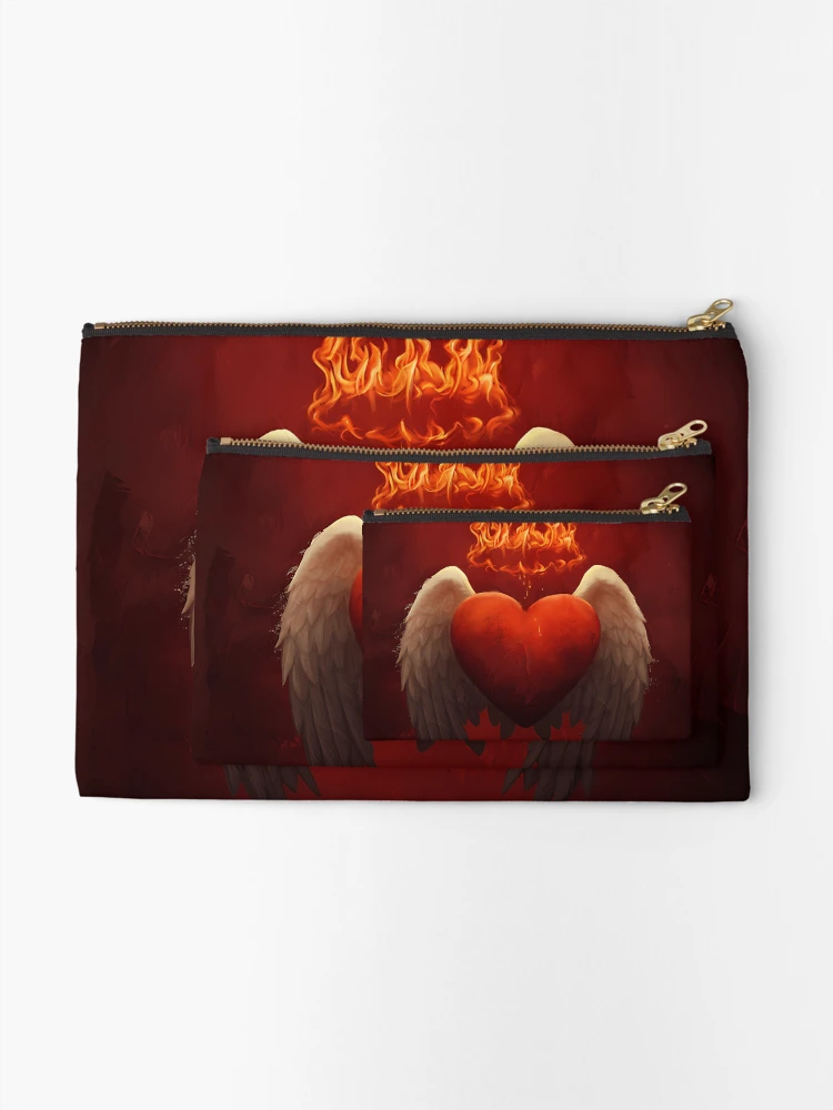 Thumbnail 2 of 4, Zipper Pouch, Tech N9Ne American Rapper designed and sold by RalphHardin.