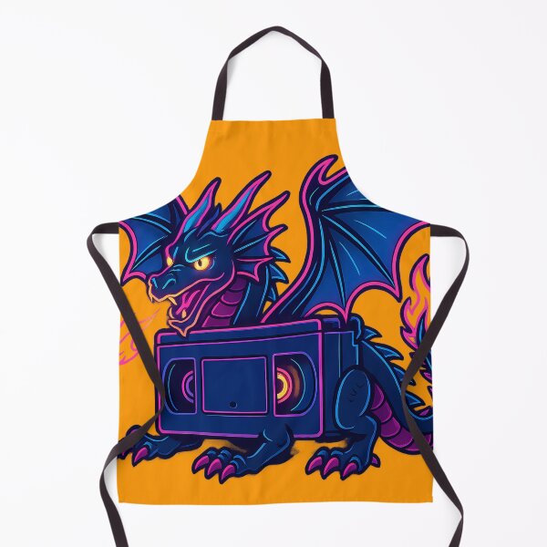Item preview, Neo-Retro VHS Dragon designed and sold by kyokugen.