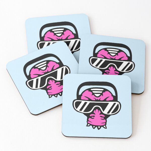 Item preview, Party DJ T-Rex Music Alien Sunglasses Headphone Monster designed and sold by shirt-o-mat.