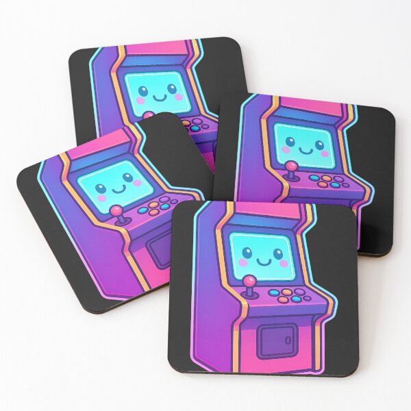 Item preview, Neon Smiling Arcade Machine designed and sold by kyokugen.