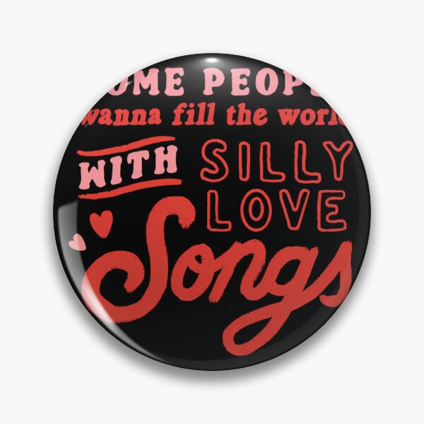 Item preview, Silly Love Songs Lyrics designed and sold by DONALDYAMAMURA.