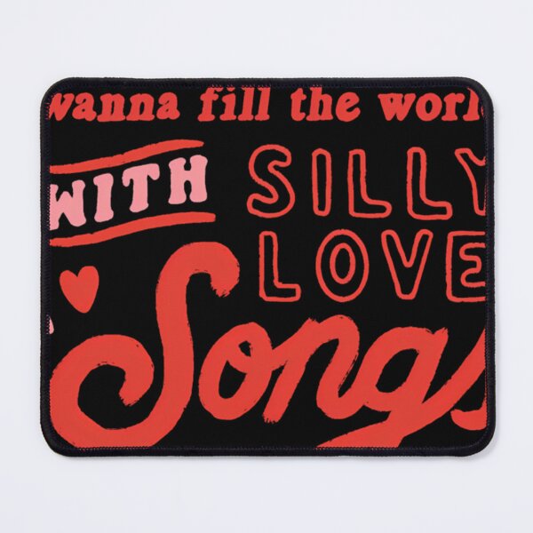 Item preview, Silly Love Songs Lyrics designed and sold by DONALDYAMAMURA.