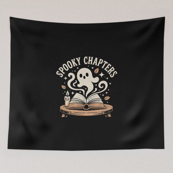 Item preview, Spooky Chapters - ghostly book reader designed and sold by MagicWander.
