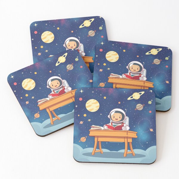 Item preview, Cosmic Learning – Little Astronaut Reading in Space designed and sold by Witty Moon.