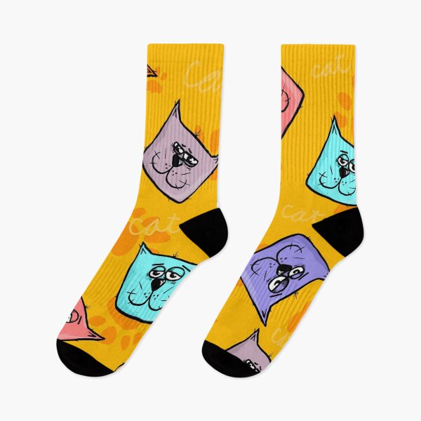 Item preview, Cat- Cartoon pattern -Colourful designed and sold by RWT-Design.