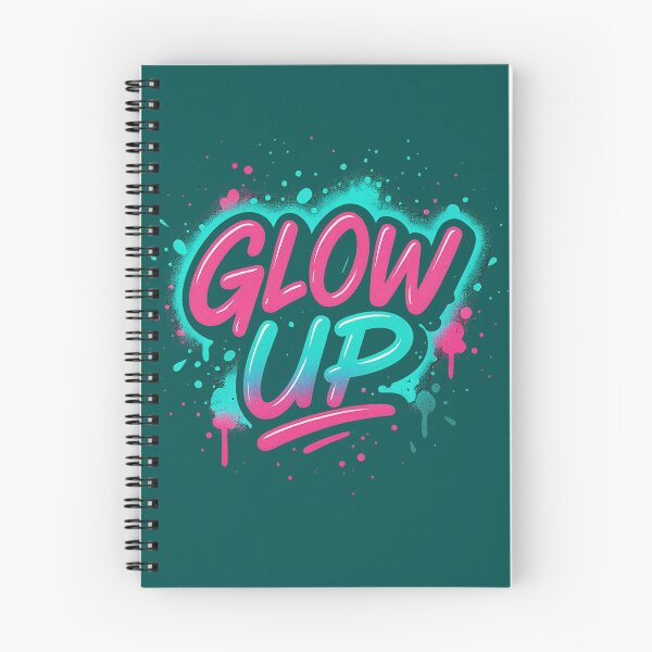 Item preview, GLOW UP – Neon Transformation Graffiti Tee designed and sold by PastimeMastery.