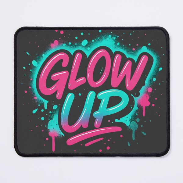 Item preview, GLOW UP – Neon Transformation Graffiti Tee designed and sold by PastimeMastery.