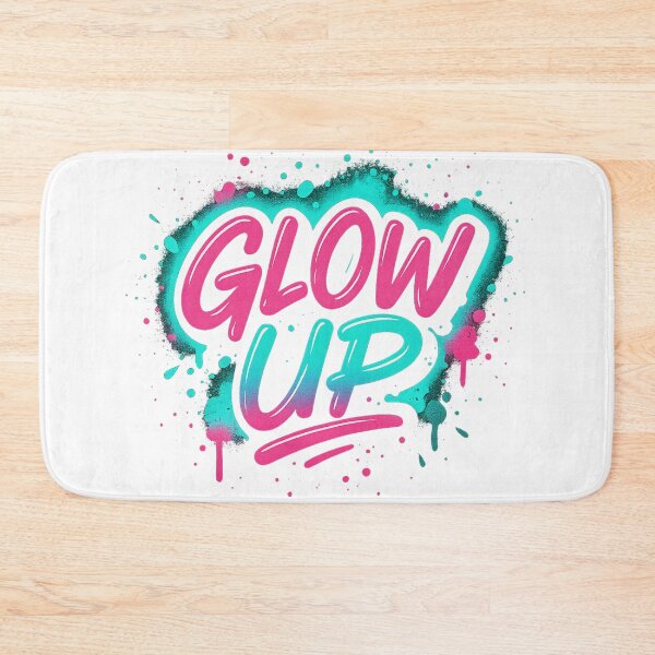 Item preview, GLOW UP – Neon Transformation Graffiti Tee designed and sold by PastimeMastery.