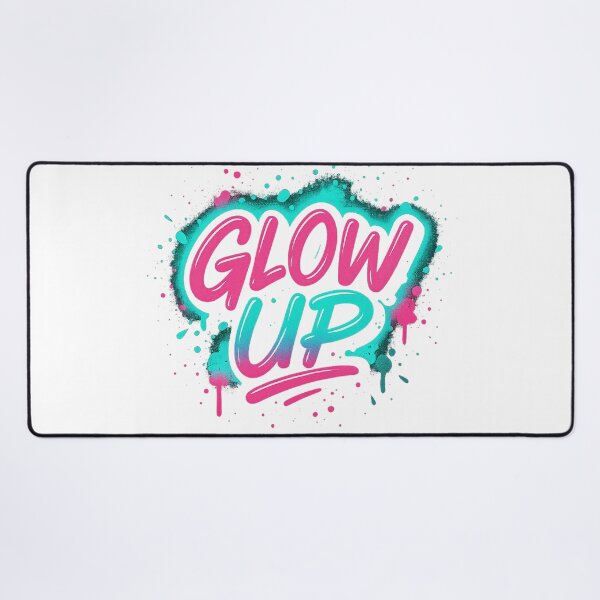 Item preview, GLOW UP – Neon Transformation Graffiti Tee designed and sold by PastimeMastery.