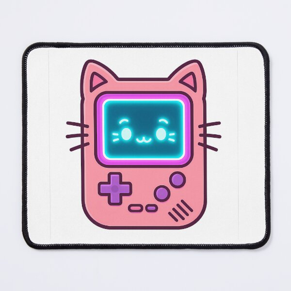 Item preview, Kawaii Cat Retro Console designed and sold by kyokugen.