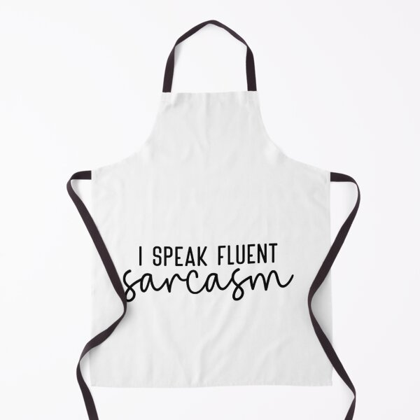 Item preview, I Speak Fluent Sarcasm – Funny Quote (Version 1) designed and sold by artcultreone.