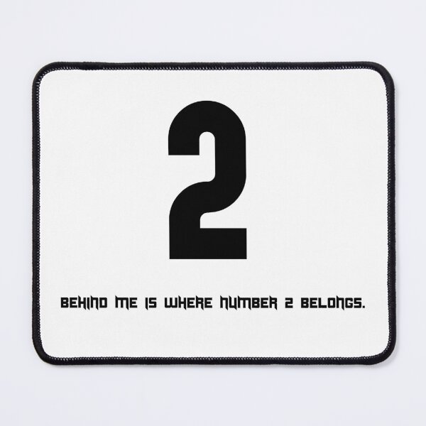 Item preview, Behind Me Is Where Number 2 Belongs — Back-Print Competitive Humor, Funny Sports Shirt designed and sold by ParodyPixels ⭐⭐⭐⭐⭐(11k+).