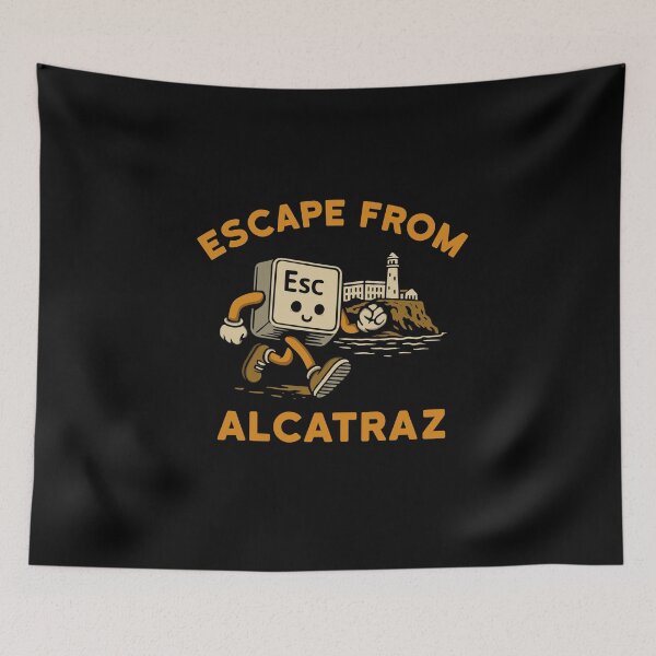 Item preview, Escape from Alcatraz designed and sold by NinoMelon.